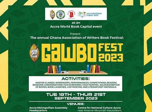 GAWBOFEST: Accra World Book Capital edition takes off on September 19