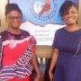 Ms Yahr(left) and Mrs Adjei (right)