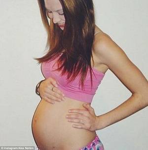 Pregnant 18-year-old girl