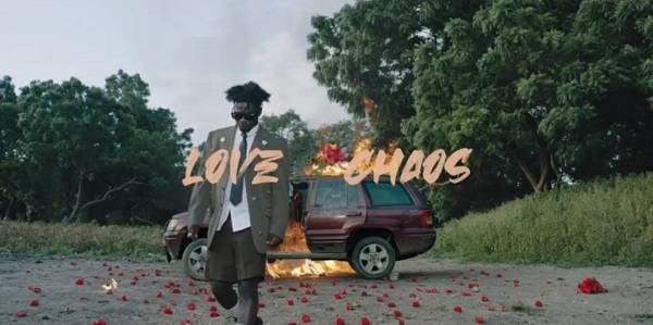 Kuami Eugene sets car ablaze to announce ‘Love & Chaos’ album