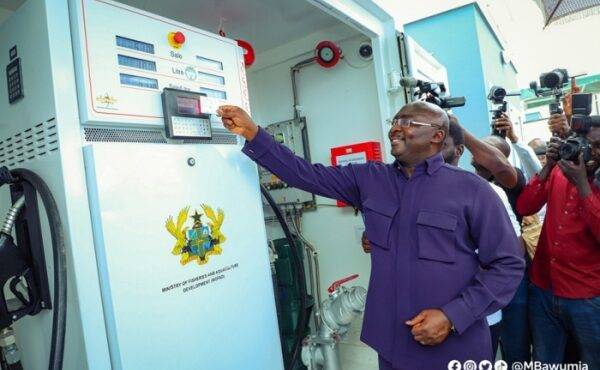 VP Bawumia Commissions Automated Premix Fuel Dispensing And Monitoring System