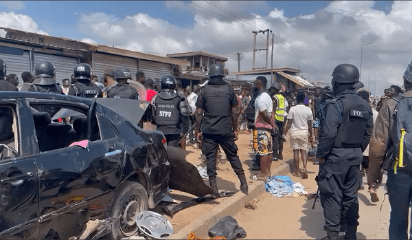 Ofankor: One feared dead; several injured as landguards clash with wood sellers