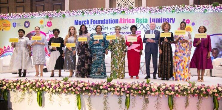 African First Ladies discuss Healthcare Capacity Building and Breaking Infertility Stigma at Merck Foundation Africa Asia Luminary 2023 in India