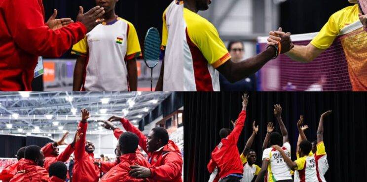 Ghana Badminton raises Africa’s flag at the World Championships in USA