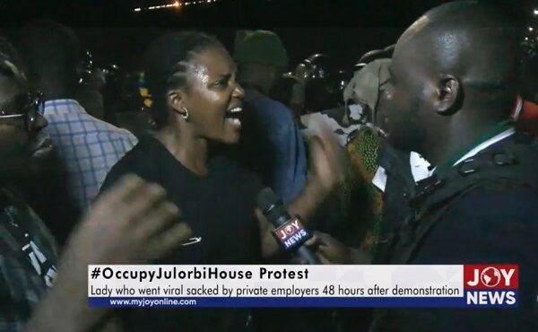 #OccupyJulorbiHouseProtest: Lady who went viral sacked by private employers