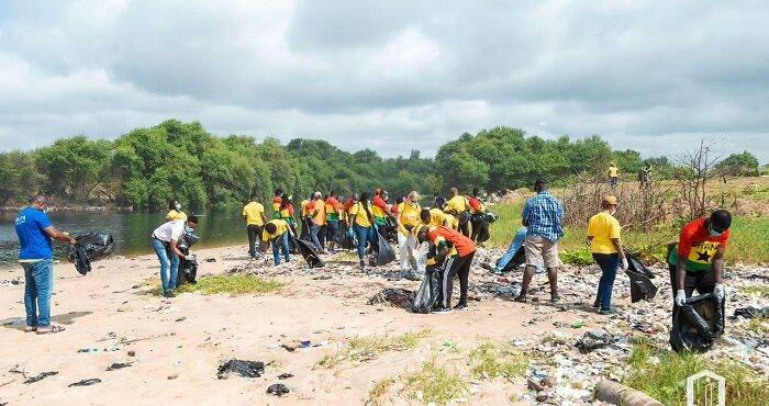 Malta Guinness cleans Sakumono Beach to mark 2023 World Cleanup Day