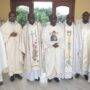 Very Rev Fr Bernard Kyei in the middle