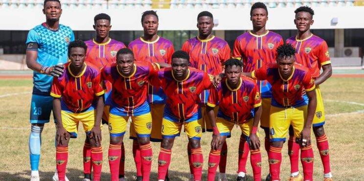 Karela United share spoils with Hearts of Oak in Tamale