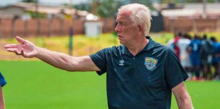 Accra Hearts of Oak has mutually parted ways with coach Martinus Koopman