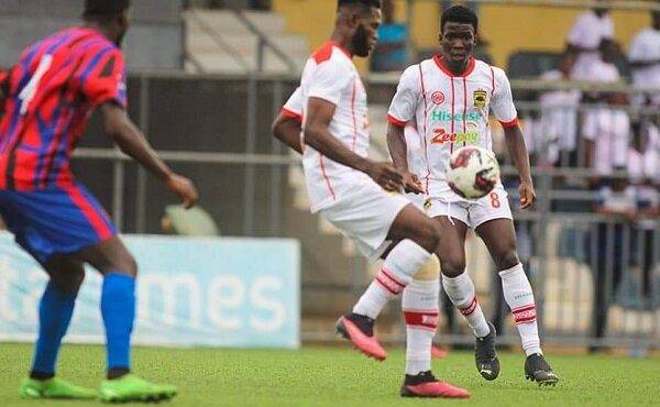 Asante Kotoko score three in second half to beat Legon Cities 
