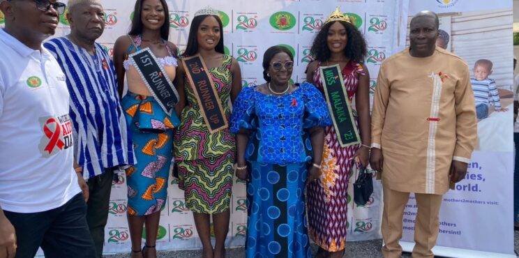 Miss Malaika Ghana 2023 winner outdoored HIV/AIDs Campaign Ambassador