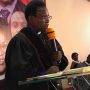 • Rev. Dr Sam Ankrah delivering his sermon