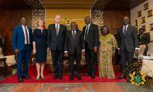 Six New Envoys present credentials to President Akufo-Addo
