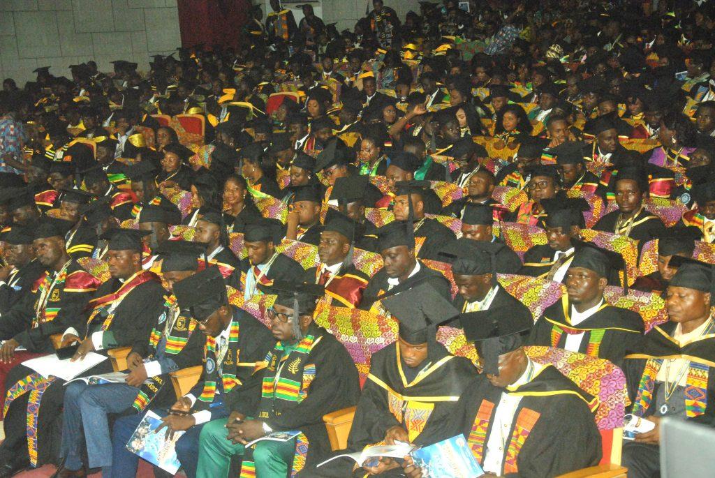 A Section of the graduands