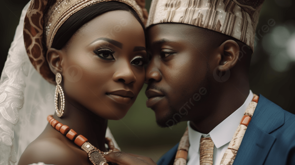 • An African couple