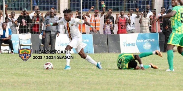GPL: Hearts of Oak secure comeback win against Nsoatreman