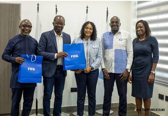 FIFA Development Office team visit GFA