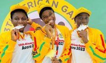 … At the 13th African Games