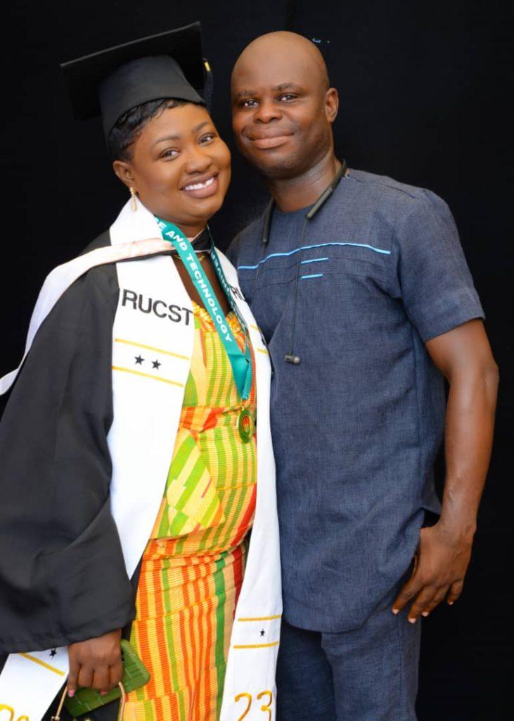 Rev. Mrs Nana Ama Abedi and husband