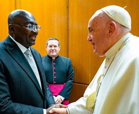 Vice President Bawumia Makes Historic Visit To Vatican, Strengthening Diplomatic Ties