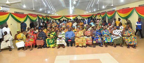 Your Policies are good for the country and next generation – Ahafo Regional House of Chiefs to Bawumia